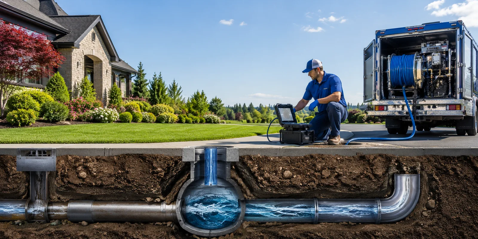 Drainage restoration information for North Matewan, WV